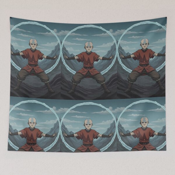 Item preview, Avatar Fight Master Elements Art Heroic Fantasy Power designed and sold by ART ATTACK ZONE.