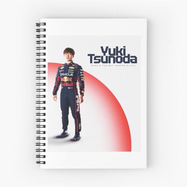 Aperçu de l'œuvre Graphique Red Bull de Yuki Tsunoda créée et vendue par JonRDesigns.