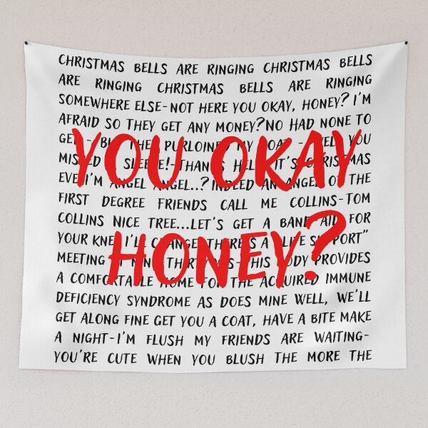 Item preview, Rent lyrics designed and sold by broadwaygirl142.