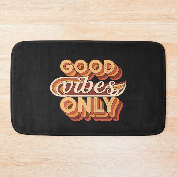 Item preview, "Good Vibes Only" T-shirt - Retro 3D Effect designed and sold by Indoni.