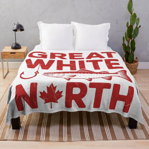 Item preview, Canada Fishing Great White North designed and sold by HowToCanadian.