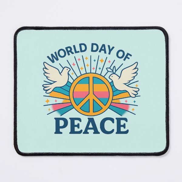 Item preview, World Day of Peace – Vibrant Unity Illustration designed and sold by Bratak.