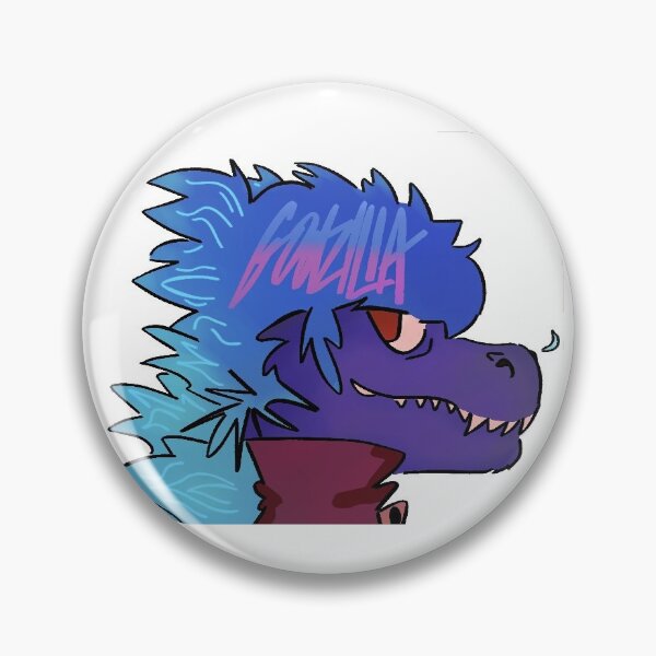 Item preview, Godzilla dressed up like Murdoc designed and sold by jimboringo.