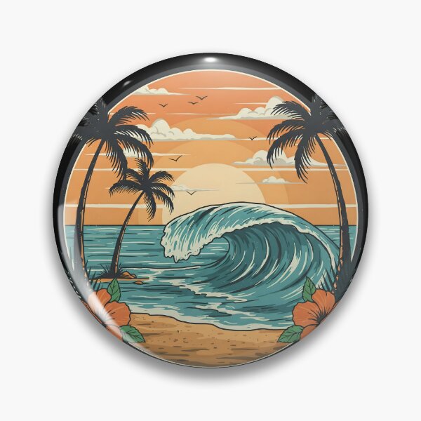 Item preview, hawaiian waves designed and sold by svarupa.