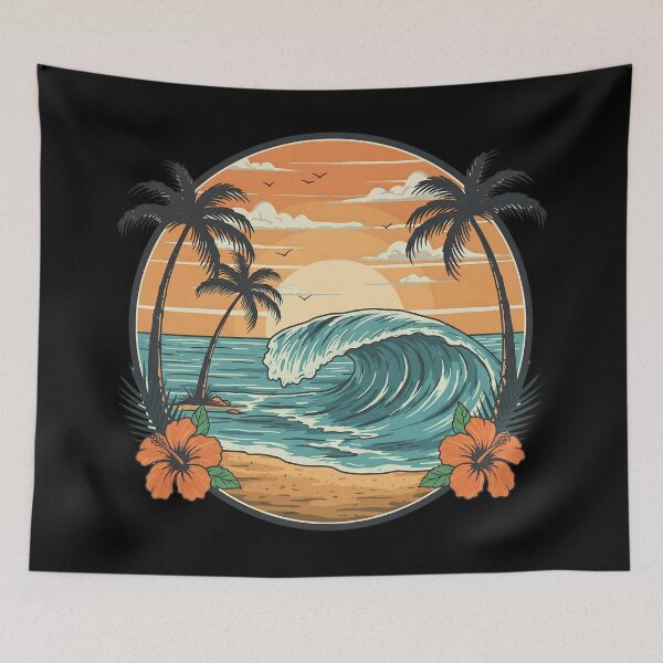 Item preview, hawaiian waves designed and sold by svarupa.