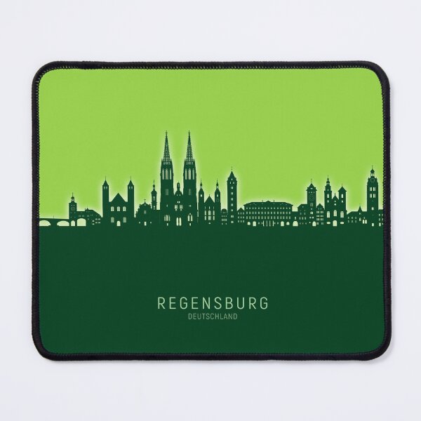 Item preview, Regensburg Germany Skyline designed and sold by ArtPrints.