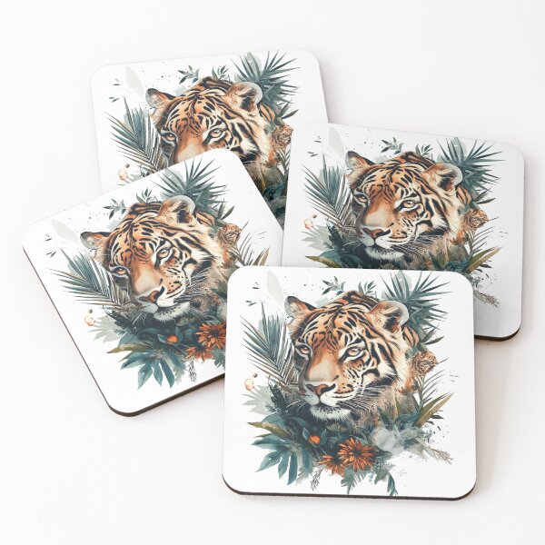 Item preview, Tiger in Wild designed and sold by NicolasGlowArt.