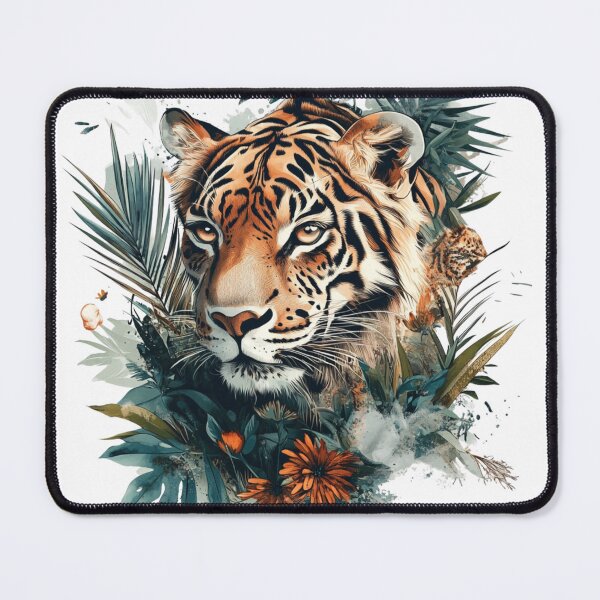 Item preview, Tiger in Wild designed and sold by NicolasGlowArt.