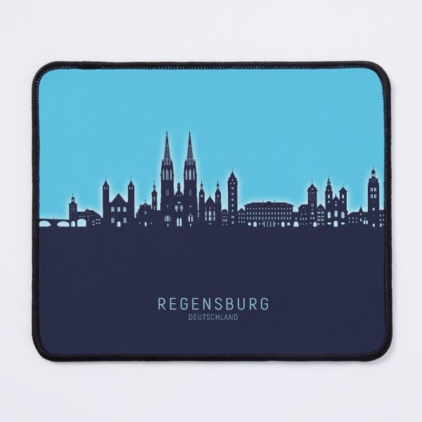 Item preview, Regensburg Germany Skyline designed and sold by ArtPrints.