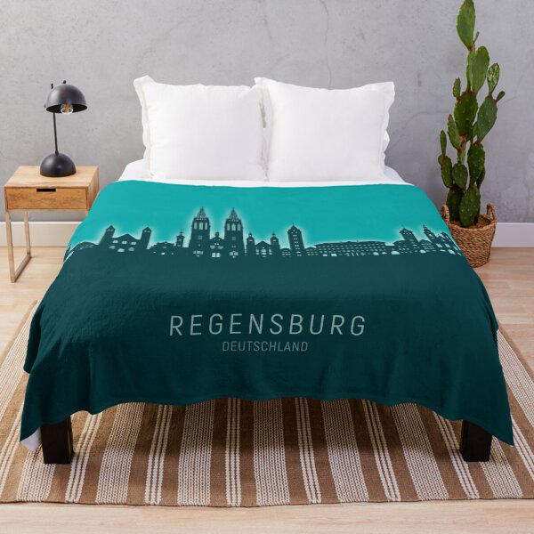Item preview, Regensburg Germany Skyline designed and sold by ArtPrints.