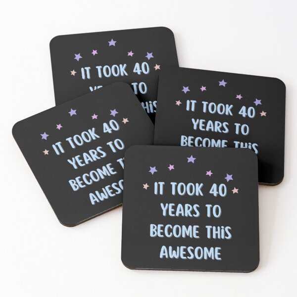 Item preview, 40 Years of Awesomeness Stars designed and sold by DixieGirlStudio.