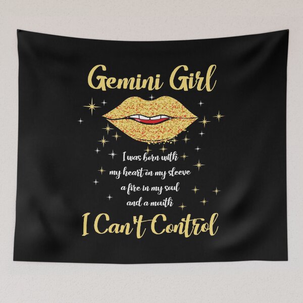 Item preview, I'm a Gemini Girl  Funny Birthday  designed and sold by CreativeStrike.
