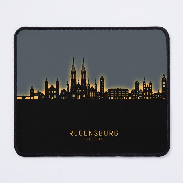 Item preview, Regensburg Germany Skyline designed and sold by ArtPrints.