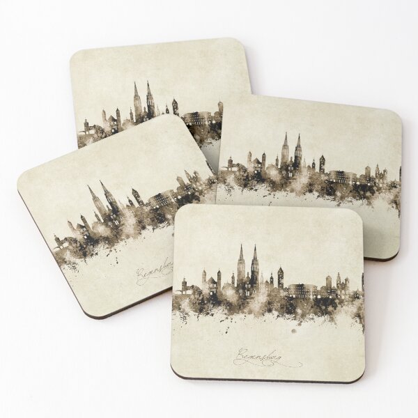 Item preview, Regensburg Germany Skyline designed and sold by ArtPrints.