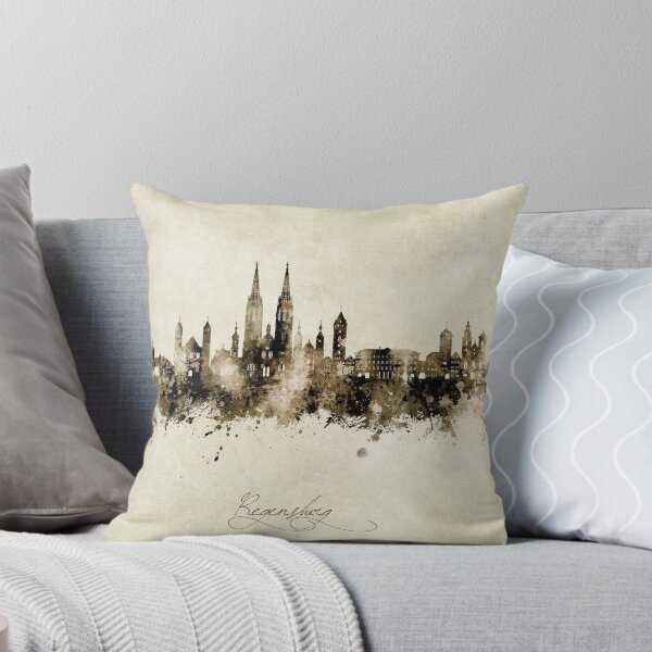 Item preview, Regensburg Germany Skyline designed and sold by ArtPrints.