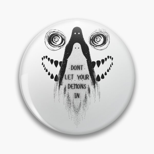 Item preview, Don't Let Your Demons In! Design! designed and sold by BrHrocknroll.