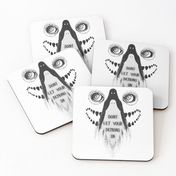 Item preview, Don't Let Your Demons In! Design! designed and sold by BrHrocknroll.