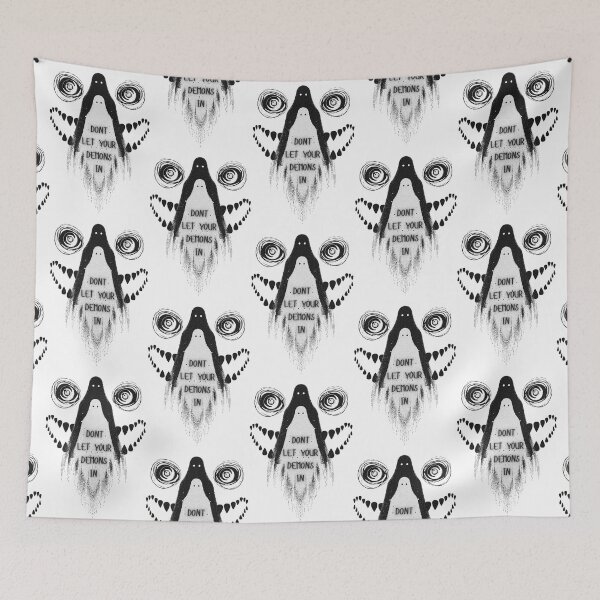 Item preview, Don't Let Your Demons In! Design! designed and sold by BrHrocknroll.