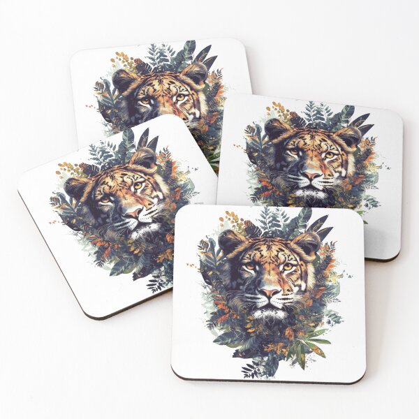 Item preview, Tiger Design designed and sold by NicolasGlowArt.