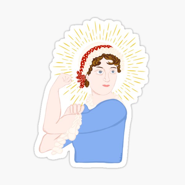 Item preview, Feminist Jane Austen (no text) designed and sold by akneeland603.