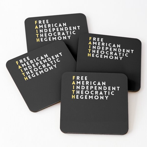 Item preview, Bobiverse - F.A.I.T.H. Free American Independent Theocratic Hegemony designed and sold by triharder12.