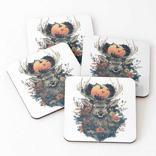 Item preview, Wild Deer Design designed and sold by NicolasGlowArt.