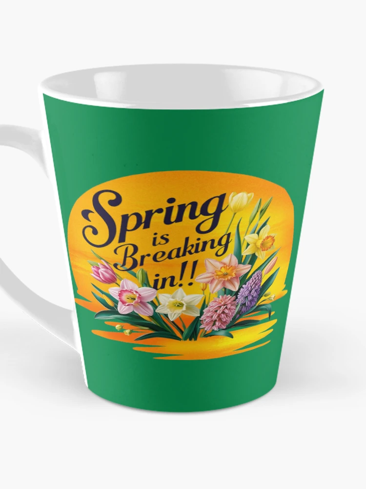 Thumbnail 3 of 4, Coffee Mug, Spring is Breaking In!! designed and sold by TestudoDesign.