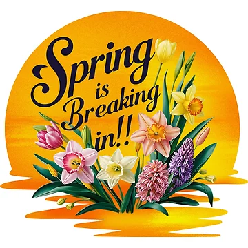 Artwork thumbnail, Spring is Breaking In!! by TestudoDesign