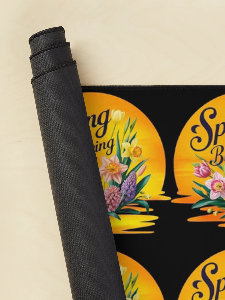Thumbnail 2 of 5, Mouse Pad, Spring is Breaking In!! designed and sold by TestudoDesign.