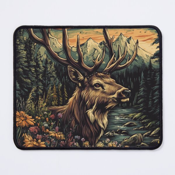 Item preview, Wild Deer in Nature designed and sold by NicolasGlowArt.