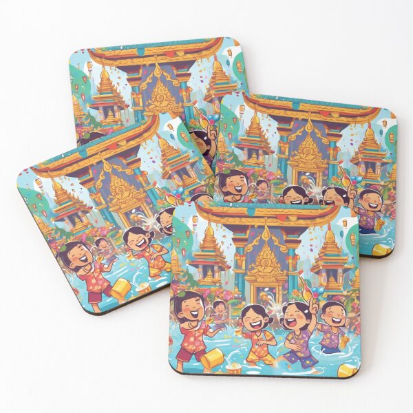 Item preview, songkran festival 2025 designed and sold by OTOMO19.