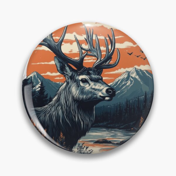 Item preview, Deer and Wild Nature designed and sold by NicolasGlowArt.
