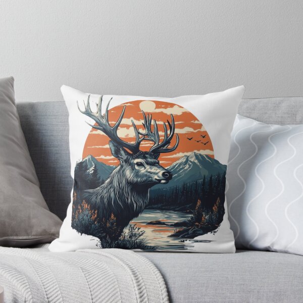 Item preview, Deer and Wild Nature designed and sold by NicolasGlowArt.