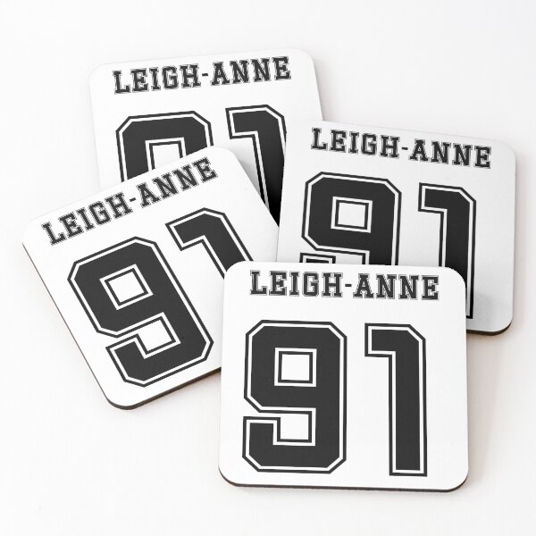 Item preview, Leigh Anne, 91 Jersey (Black) designed and sold by fanartmerch.