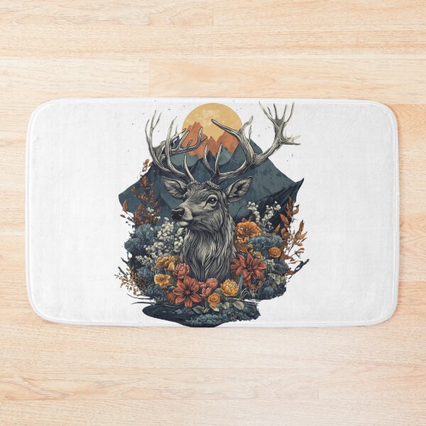 Item preview, Deer Landscape designed and sold by NicolasGlowArt.