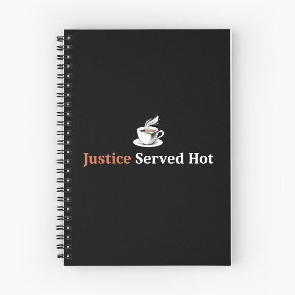 Item preview, Justice Served Hot  Gifts for Coffee & Justice Lovers designed and sold by FMproject.