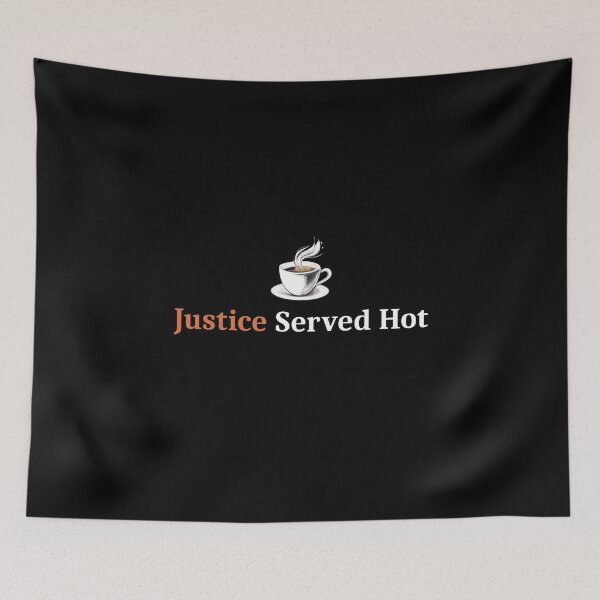 Item preview, Justice Served Hot  Gifts for Coffee & Justice Lovers designed and sold by FMproject.