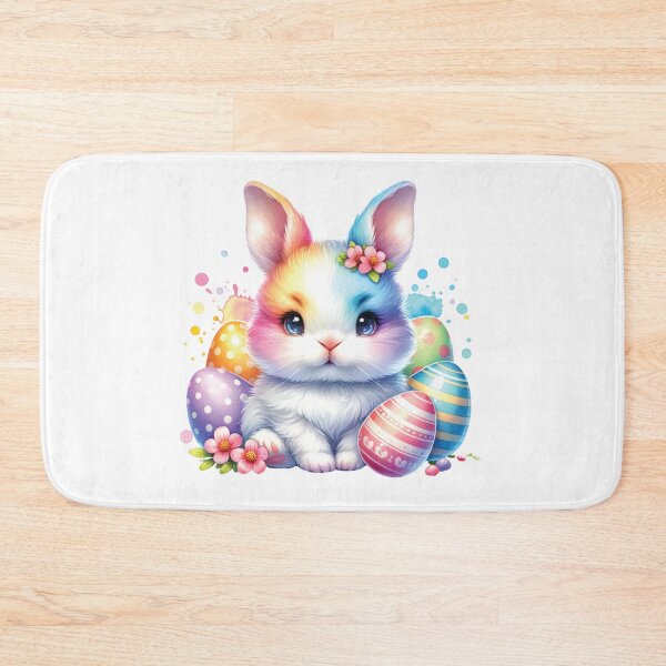 Item preview, Rainbow Easter Bunny  designed and sold by kjanedesigns.
