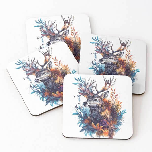 Item preview, Deer Wild Design designed and sold by NicolasGlowArt.