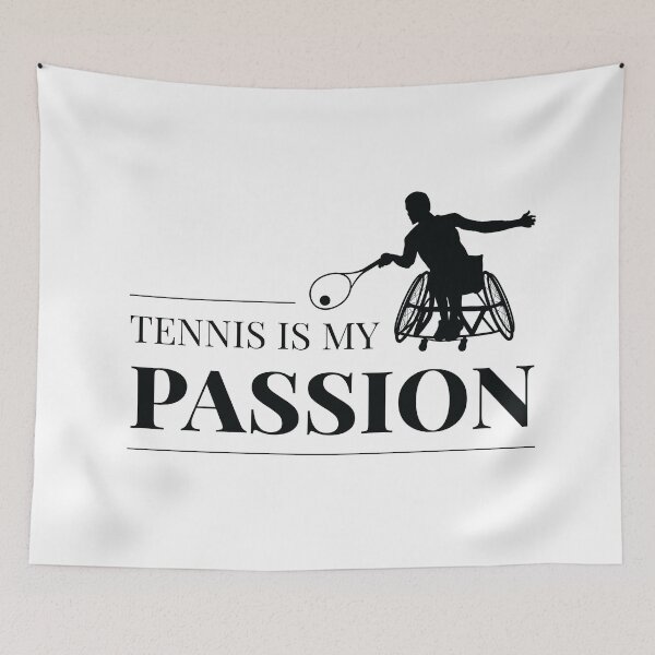 Item preview, Tennis Is My Passion, Wheelchair Tennis  designed and sold by Shiraufa.