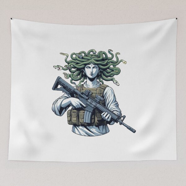 Item preview, Tactical Medusa designed and sold by RAWLIFEGRAPHIC.