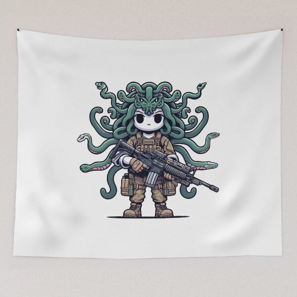 Item preview, Tactical Medusa designed and sold by RAWLIFEGRAPHIC.