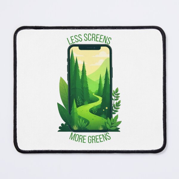 Item preview, Less Screens More Greens designed and sold by TinyDoodles.