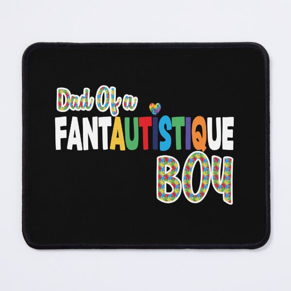 Item preview, Dad Of a Fantautistique Boy - Autism Pride designed and sold by ZYRAN Designs Studio.