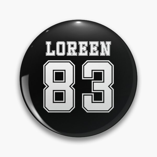 Item preview, Loreen, 83 Jersey (White) designed and sold by fanartmerch.