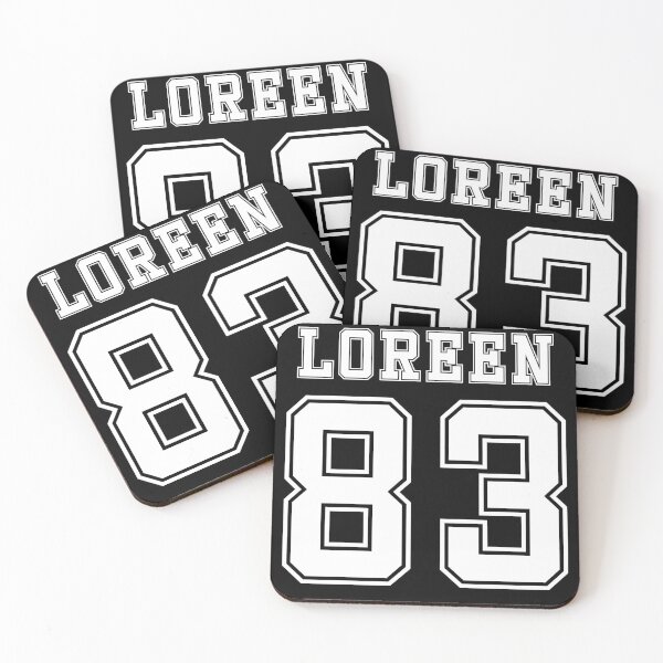 Item preview, Loreen, 83 Jersey (White) designed and sold by fanartmerch.