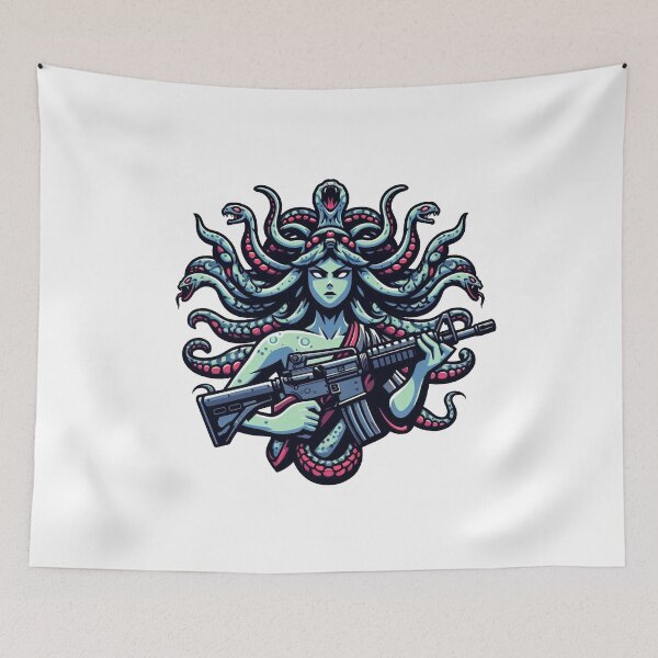 Item preview, Tactical Medusa designed and sold by RAWLIFEGRAPHIC.
