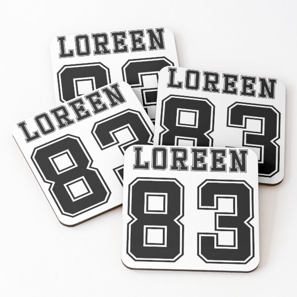 Item preview, Loreen, 83 Jersey (Black) designed and sold by fanartmerch.