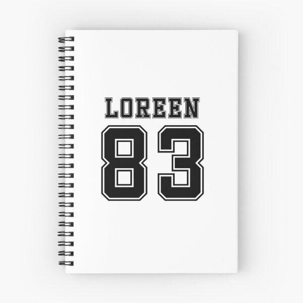 Item preview, Loreen, 83 Jersey (Black) designed and sold by fanartmerch.