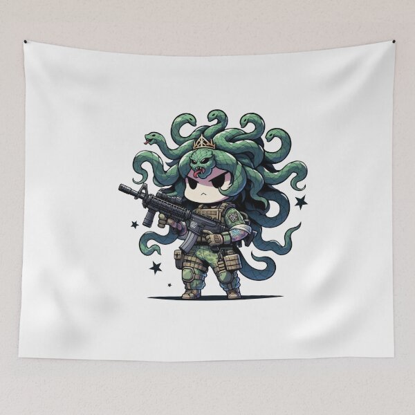 Item preview, Tactical Medusa designed and sold by RAWLIFEGRAPHIC.